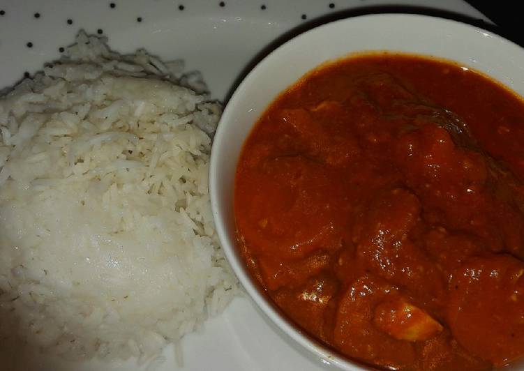 My chicken curry (Indian style)