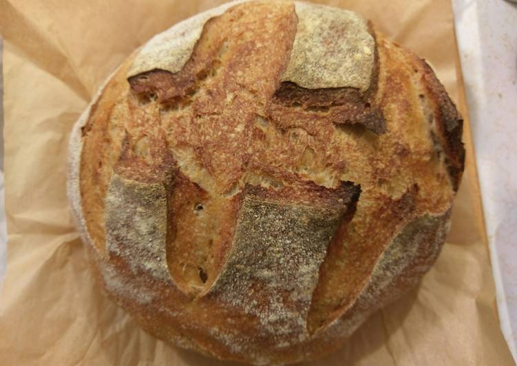 Basic sourdough bread