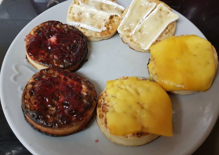 My Breakfast Crumpets to suit the family
