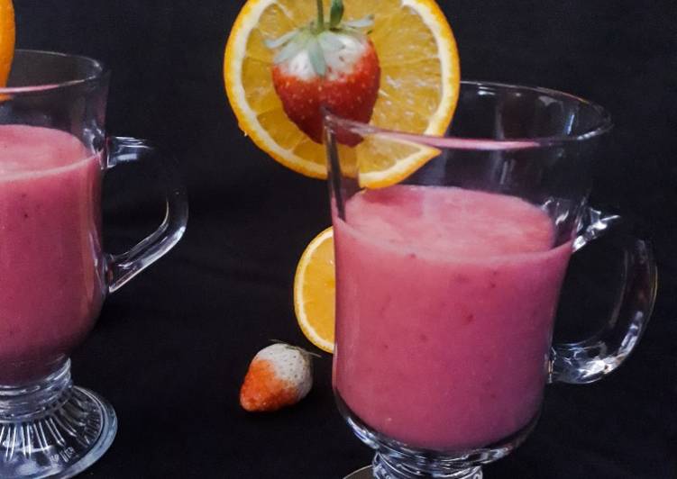 Strawberry Orange smoothie