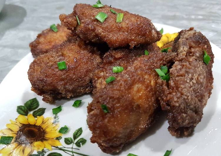 Chinese Crispy Five Spice Chicken Wings