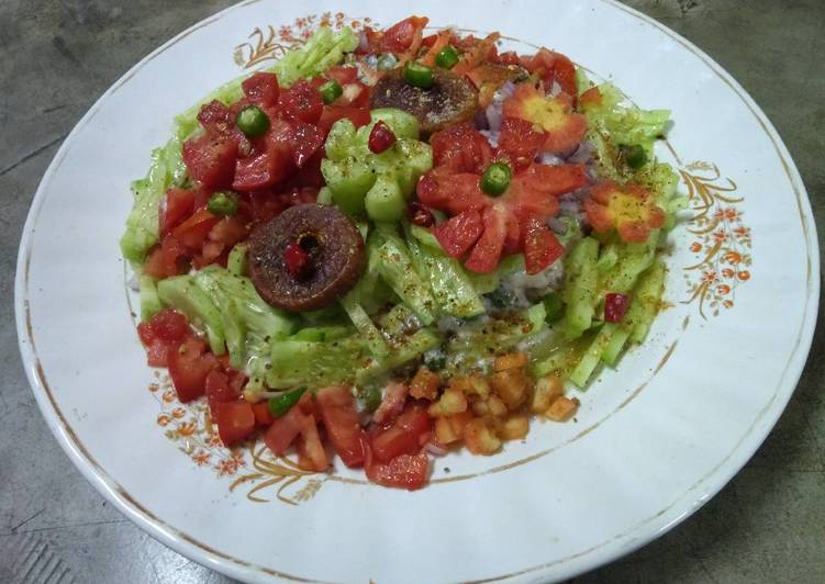 Mix veg and peas salad