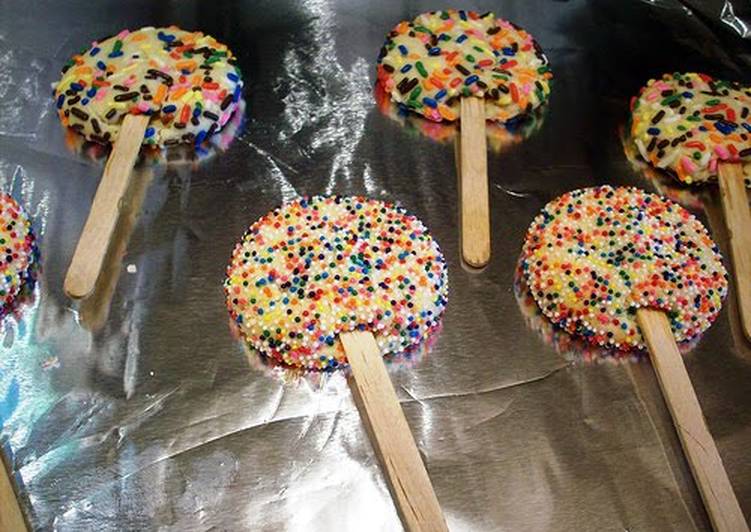 Sugar Cookies on a Stick