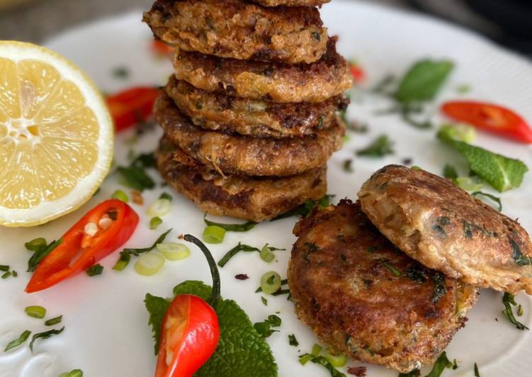 Tuna fish kebab