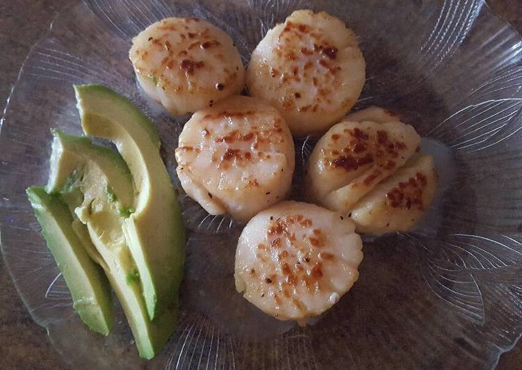 Easy Scallop Lunch