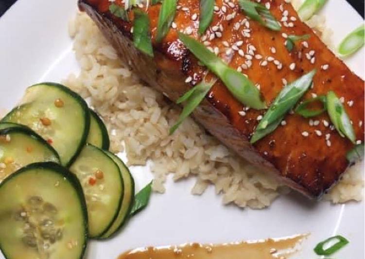 Sake Teriyaki Salmon