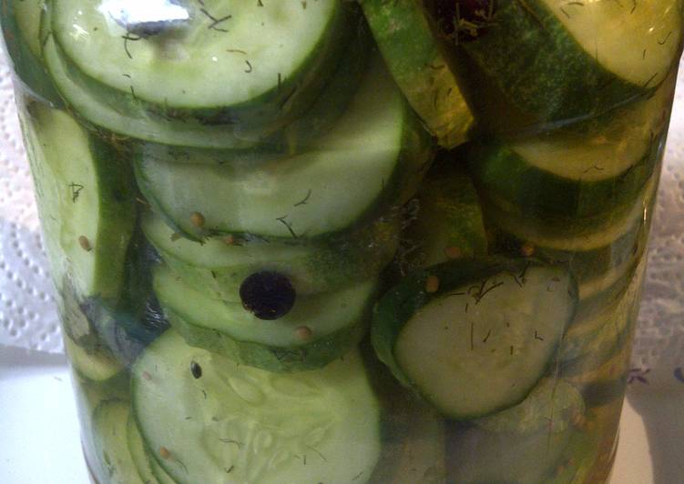 Maple Dill Pickles