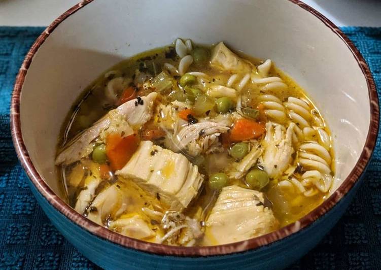 Gluten and Dairy Free Chicken Noodle Soup