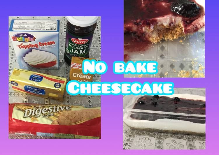 No bake cheesecake