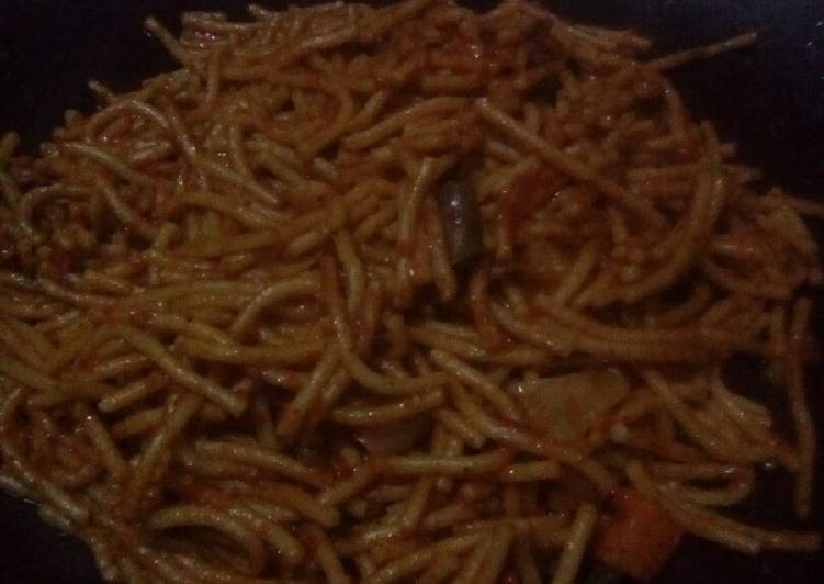 Tasty spaghetti/pasta