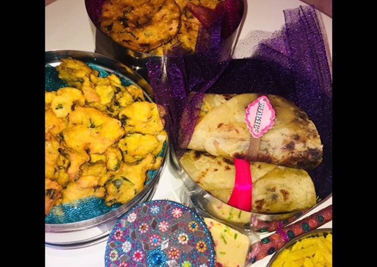Indian inspired tiffin lunch box