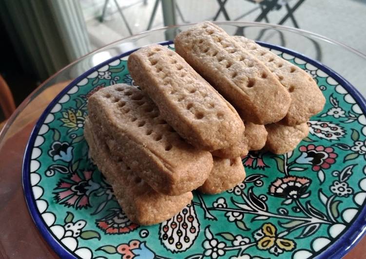 Healthy Shortbread Cookies