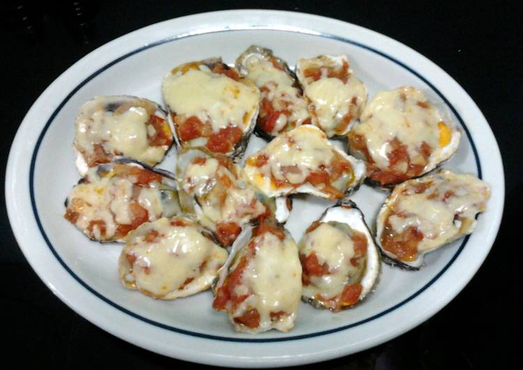 Spicy  Baked  Oyster
