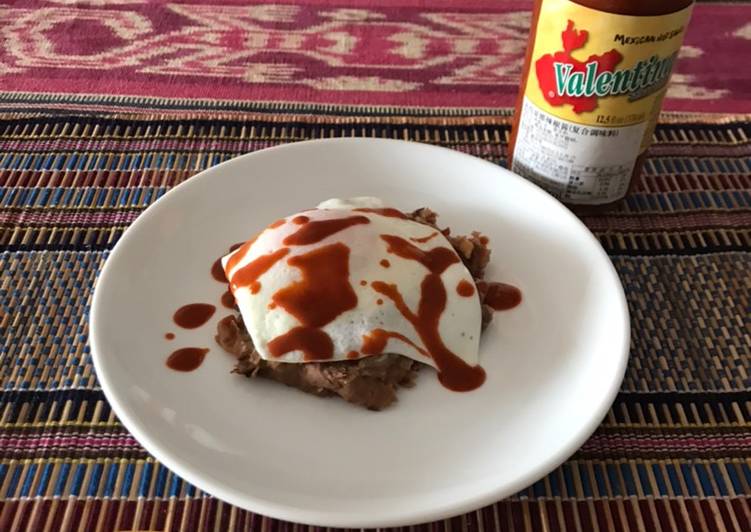 Bu’s famous quick and healthy refried beans