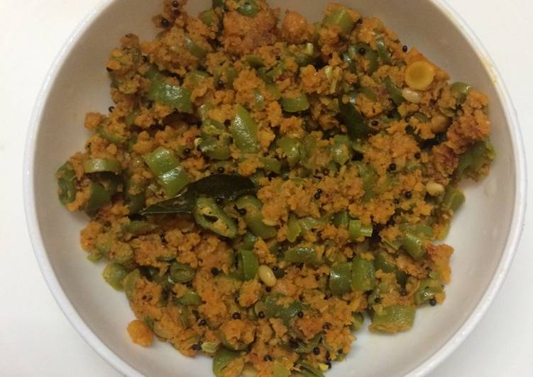 Parapu usili(South Indian Subji)(rich in protein)
