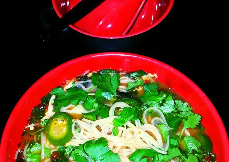 Mike's Spicy Thai Breakfast Noodles