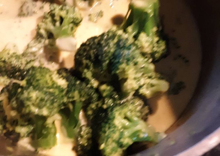 Cheese Sauce and Broccoli