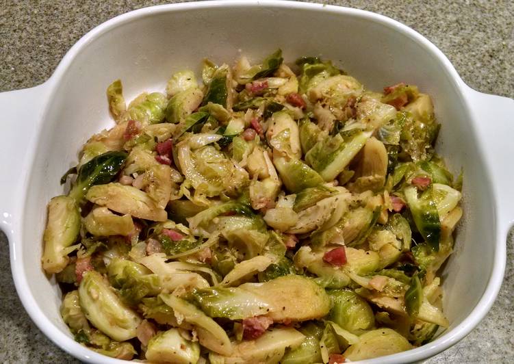Pancetta and Brussels Sprouts