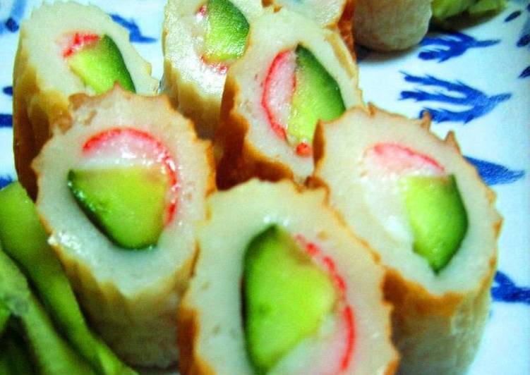 Crab and Cucumber in Chikuwa Rolls (Toshi's Mom's Recipe)