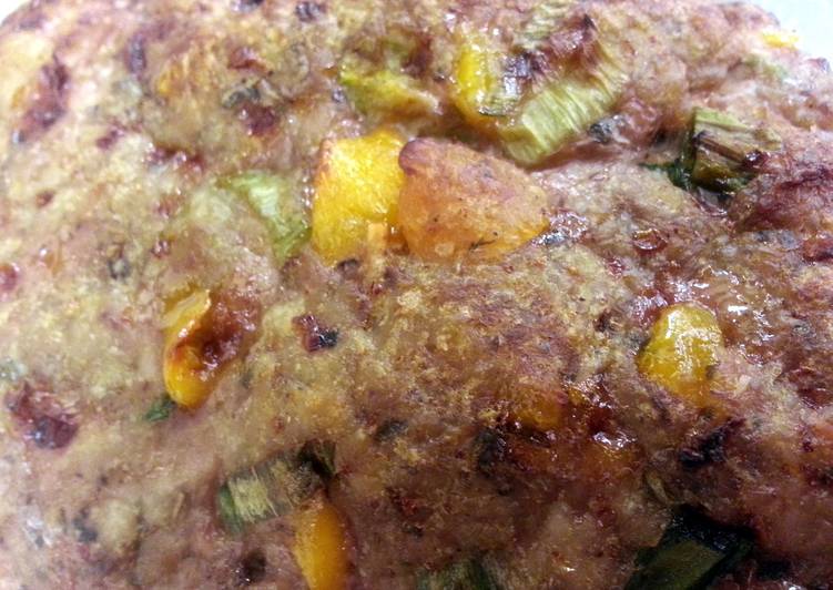 Indian Spiced Turkey Meatloaf