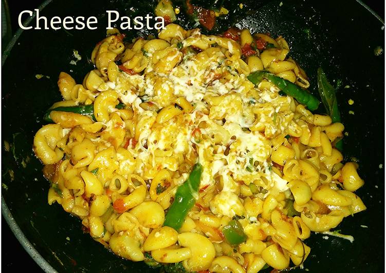 Cheese pasta - South Indian Style
