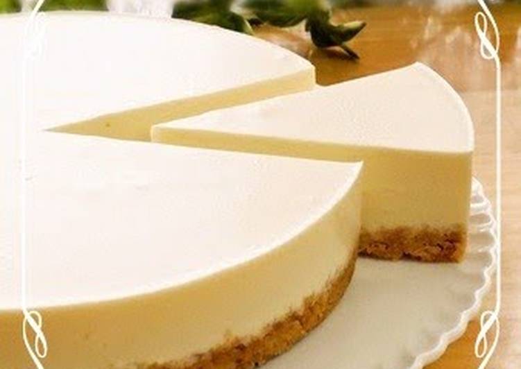 Rich and Easy No-Bake Cheesecake (Plain)