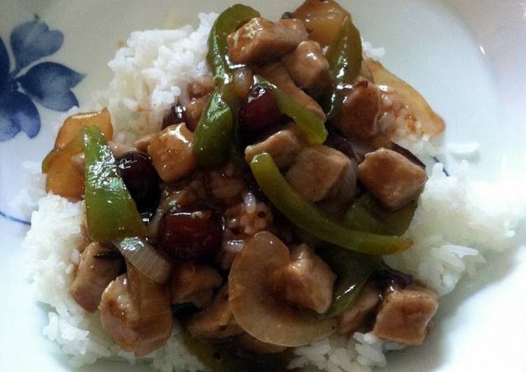 Cranberry Sweet-and-Sour Pork