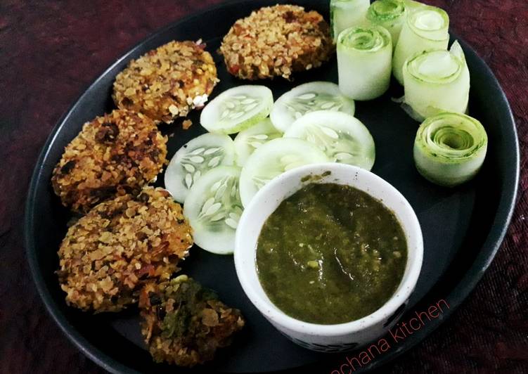 Sprouts kabab healthy and tasty