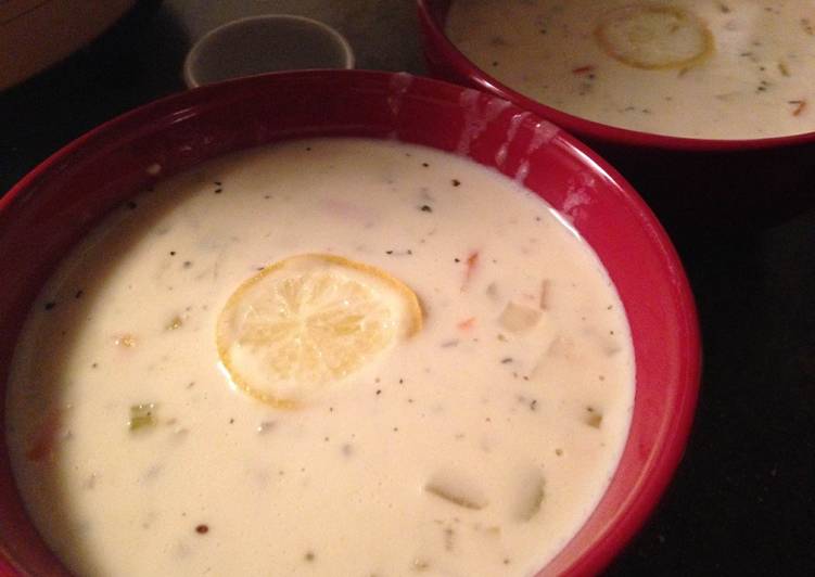 Kandi's Cream of Lemon Chicken Soup (crockpot)