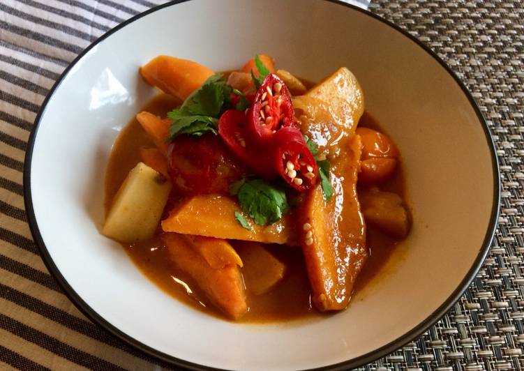 Root Veg Thai Red Curry