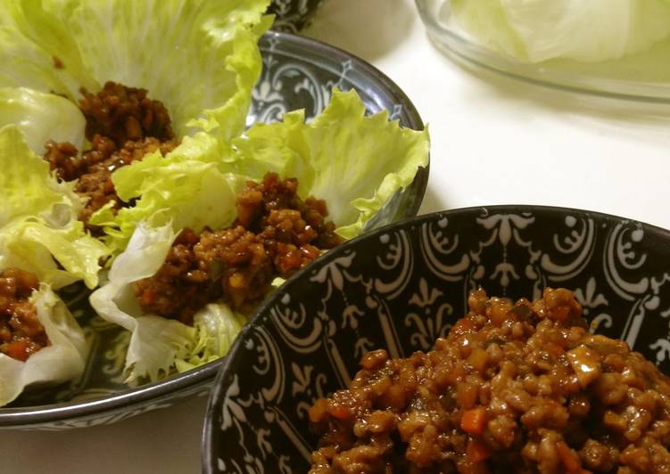 Meat-Miso with Lots of Vegetables - Use in Lettuce Wraps