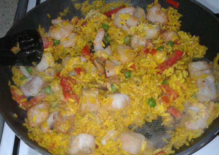Spanish Seafood Rice