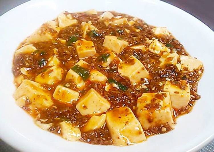 Easy Low-Calorie and Fat-Reduced Mapo Tofu