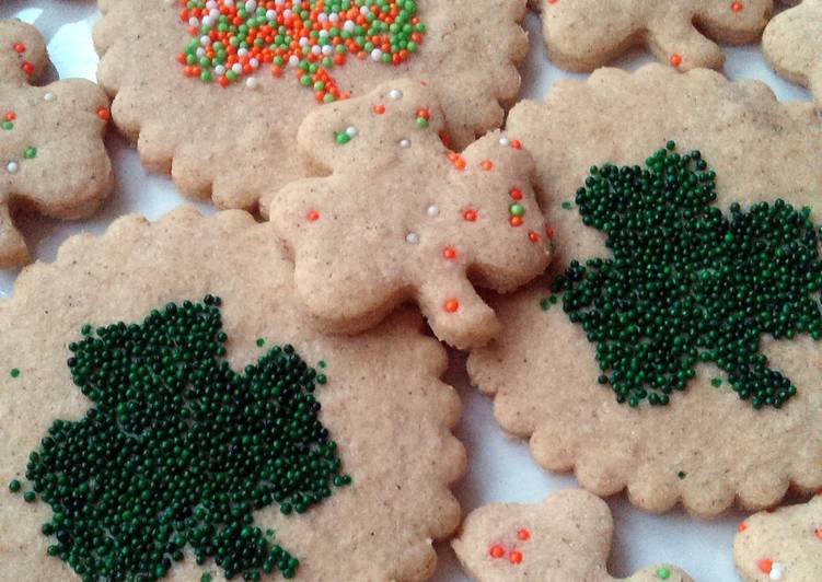 Vickys St Patricks Day Shamrock Cookies, Gluten, Dairy, Egg & Soy-Free