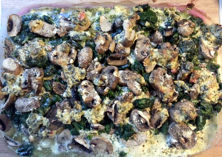Tostitos spinach dip loaded fish bake