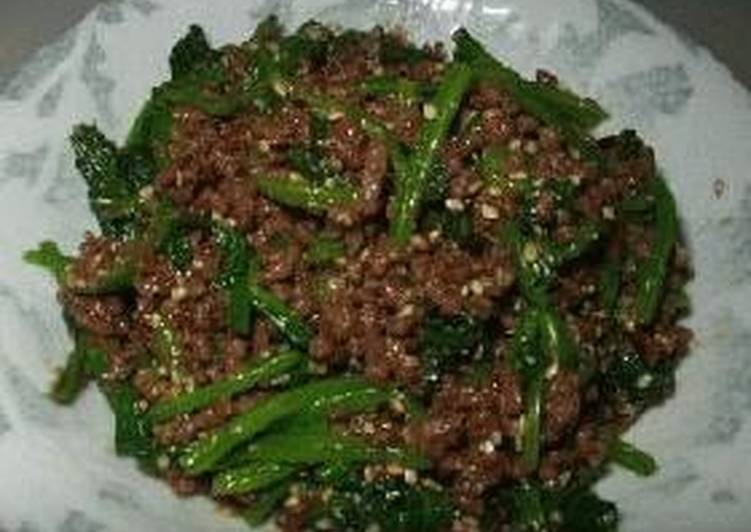Spinach and Beef Namul