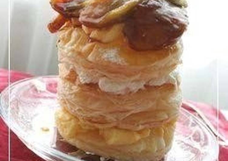 Caramelized Apple with Puff Pastry