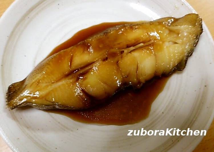 Easy & Rich Soy Sauce Flavored Flounder