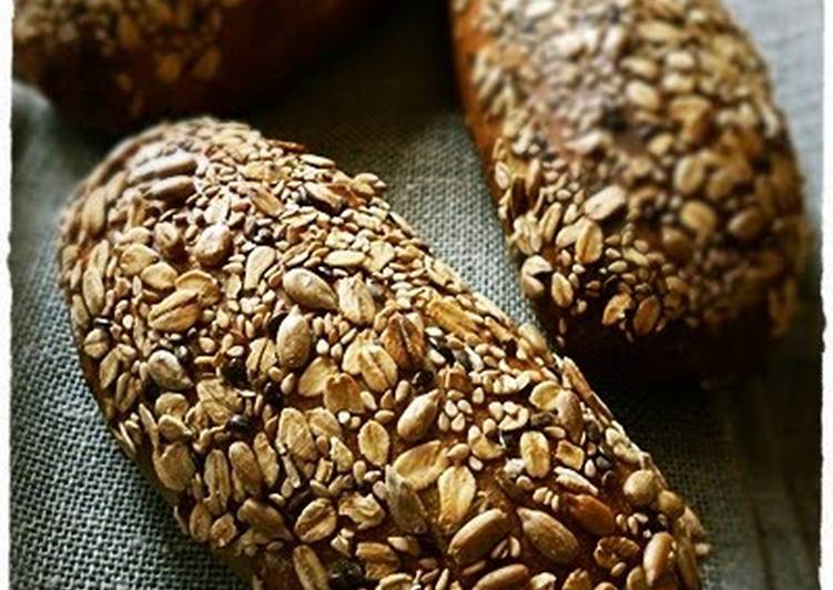 Rye Bread with Dates and Seeds