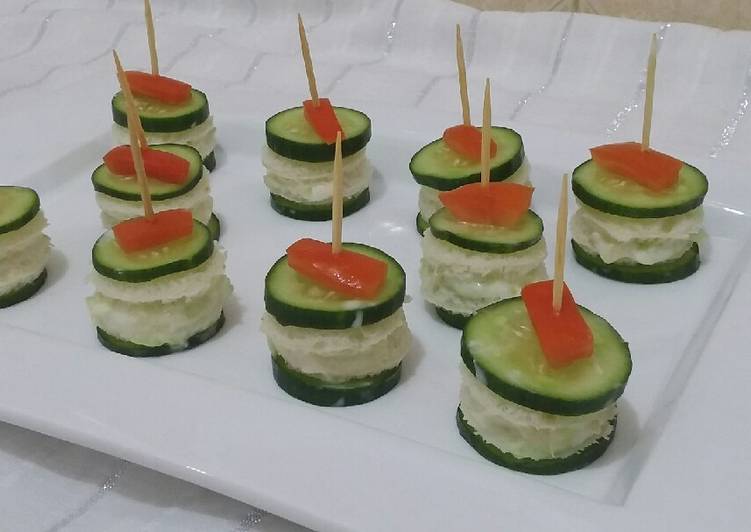Cucumber Bite Sandwiches