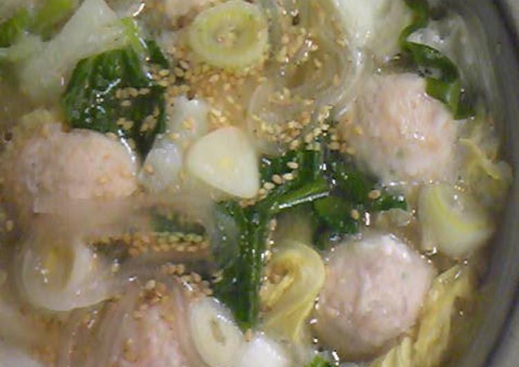 Easy Salt Broth Chanko Hot Pot with Weipa