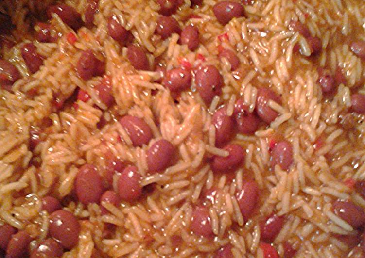 Basmati rice with red beans
