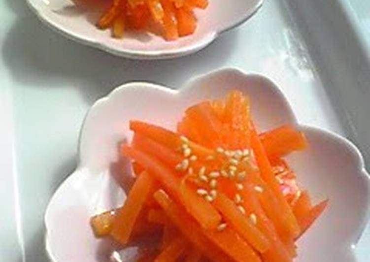 Sweet and Tasty Carrot Namul
