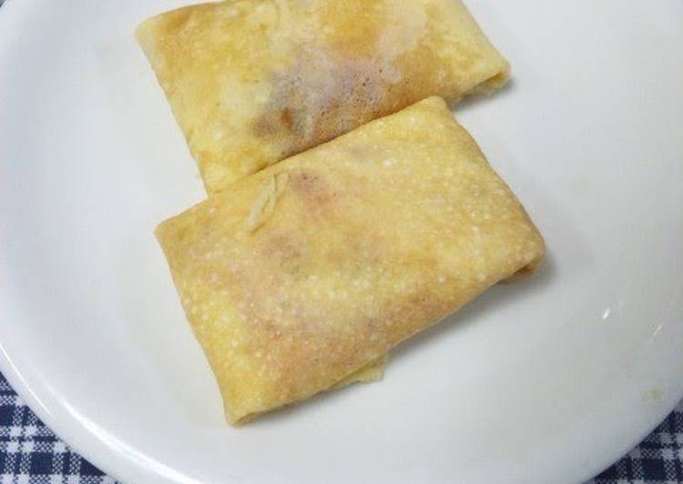 Simple Crepes From Pancake Mix