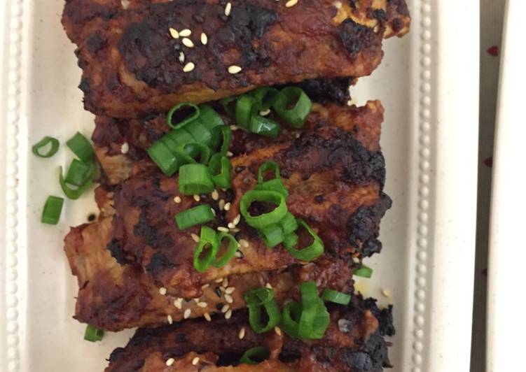 Takeout style chinese spare ribs