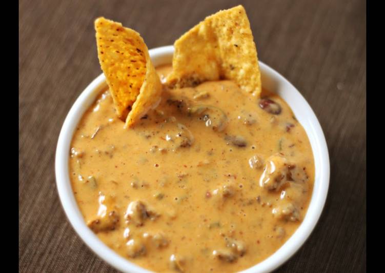 Larry's homemade Queso Dip