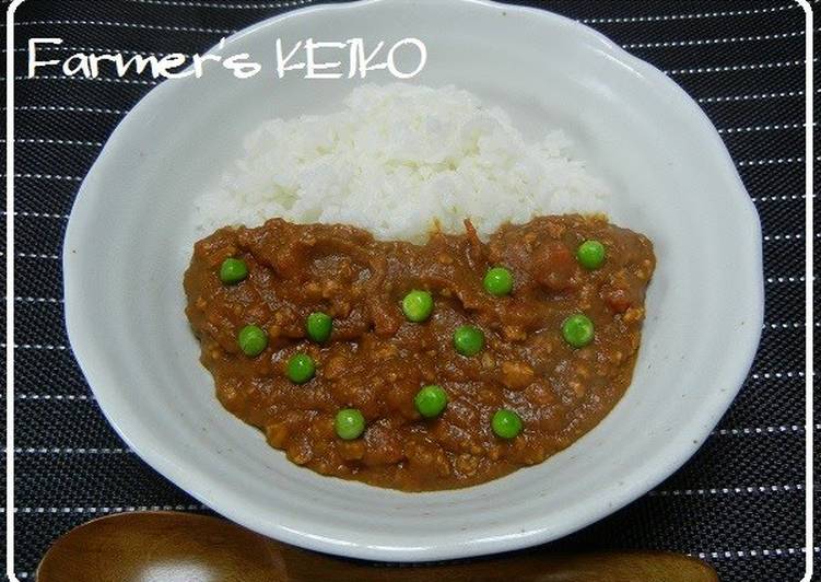 [Farmhouse Recipe] Keema Curry without Water