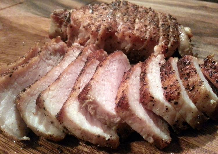 Seared Boneless Pork Loin Chops