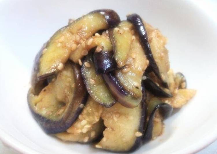Easy Eggplant Namul