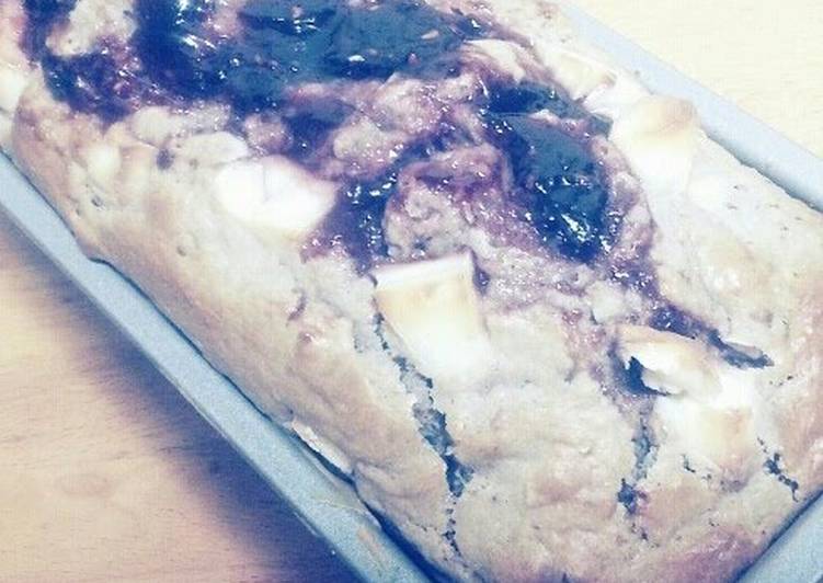 Cream Cheese Raspberry Cake Made with Pancake Mix!